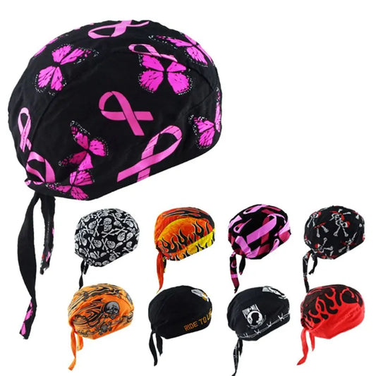 Unisex Motorcycle Biker Skull Cap