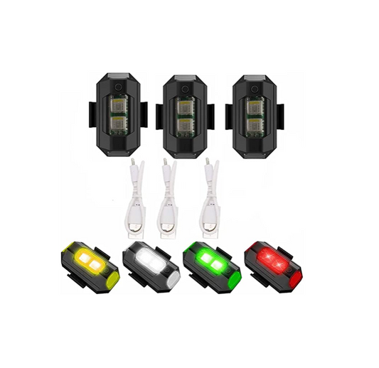 Multi Color LED Strobe Night Ride Protection